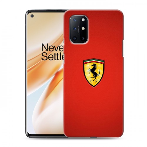 Дизайнерский пластиковый чехол для OnePlus 8T Ferrari