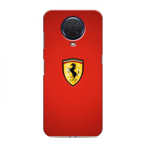 Дизайнерский силиконовый чехол для Nokia G20 Ferrari