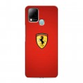 Дизайнерский силиконовый чехол для Infinix Hot 10S Ferrari