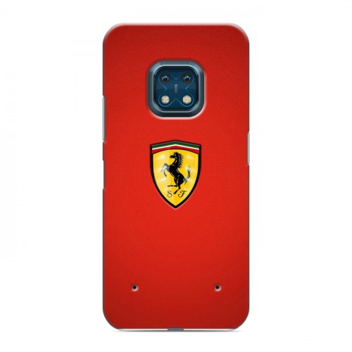 Дизайнерский силиконовый с усиленными углами чехол для Nokia XR20 Ferrari