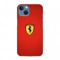 Дизайнерский силиконовый чехол для Iphone 13 Ferrari