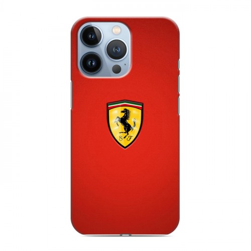 Дизайнерский силиконовый чехол для Iphone 13 Pro Ferrari