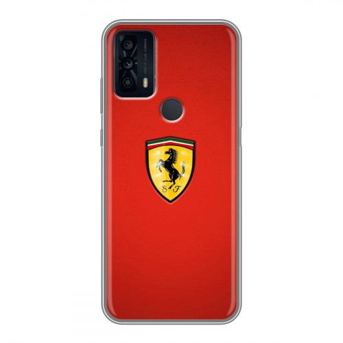 Дизайнерский силиконовый чехол для TCL 20B Ferrari