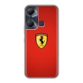 Дизайнерский силиконовый с усиленными углами чехол для Infinix Hot 12 Pro Ferrari