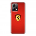 Дизайнерский силиконовый чехол для Xiaomi Poco X5 Ferrari