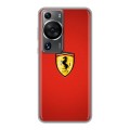 Дизайнерский силиконовый чехол для Huawei P60 Ferrari