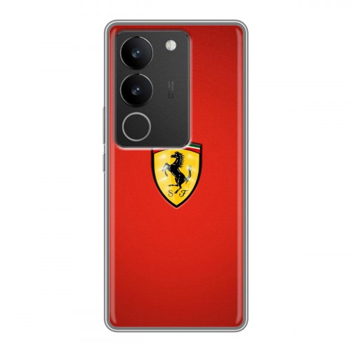 Дизайнерский силиконовый чехол для Vivo S17 Ferrari