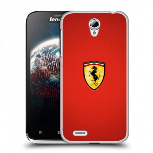 Дизайнерский пластиковый чехол для Lenovo A859 Ideaphone Ferrari