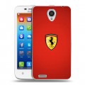 Дизайнерский пластиковый чехол для Lenovo S650 Ideaphone Ferrari