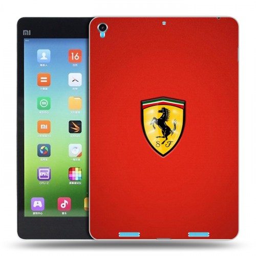 Дизайнерский силиконовый чехол для Xiaomi MiPad Ferrari
