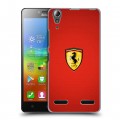 Дизайнерский пластиковый чехол для Lenovo A6000 Ferrari