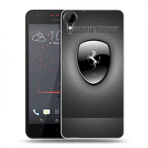 Дизайнерский пластиковый чехол для HTC Desire 825 Ferrari