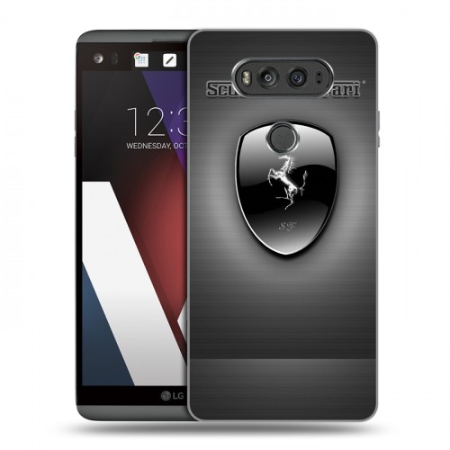 Дизайнерский пластиковый чехол для LG V20 Ferrari