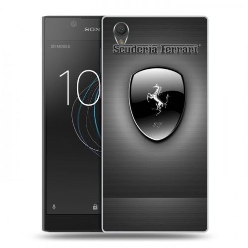 Дизайнерский пластиковый чехол для Sony Xperia L1 Ferrari