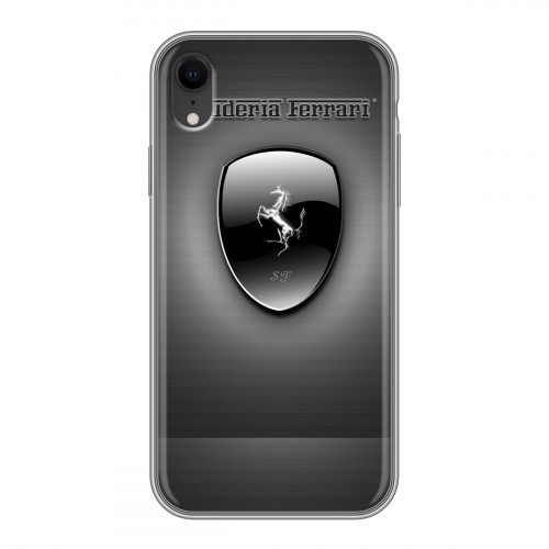 Дизайнерский пластиковый чехол для Iphone Xr Ferrari