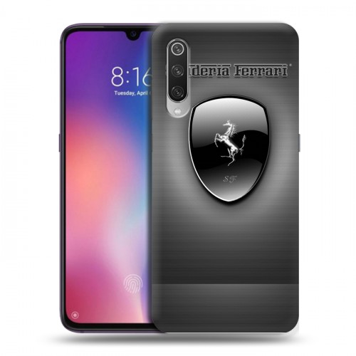 Дизайнерский силиконовый с усиленными углами чехол для Xiaomi Mi9 Ferrari