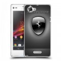 Дизайнерский пластиковый чехол для Sony Xperia L Ferrari