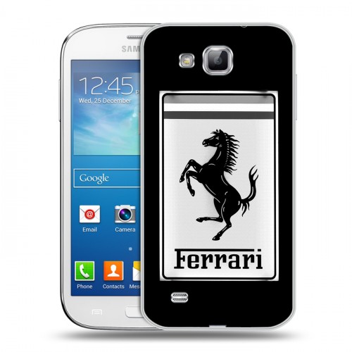 Дизайнерский пластиковый чехол для Samsung Galaxy Premier Ferrari