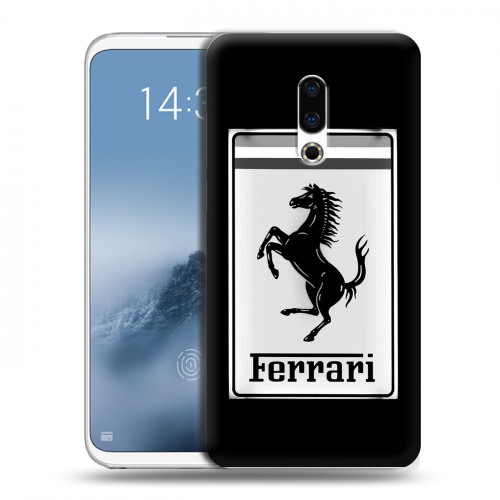 Дизайнерский силиконовый чехол для Meizu 16th Plus Ferrari