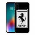 Дизайнерский силиконовый чехол для Meizu 16T Ferrari