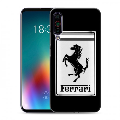 Дизайнерский силиконовый чехол для Meizu 16T Ferrari