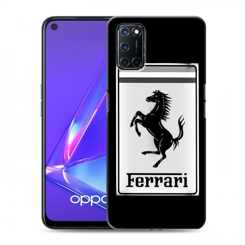 Дизайнерский пластиковый чехол для OPPO A52 Ferrari