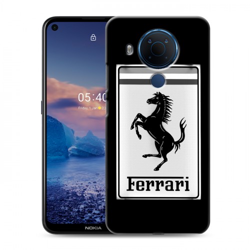 Дизайнерский силиконовый чехол для Nokia 5.4 Ferrari