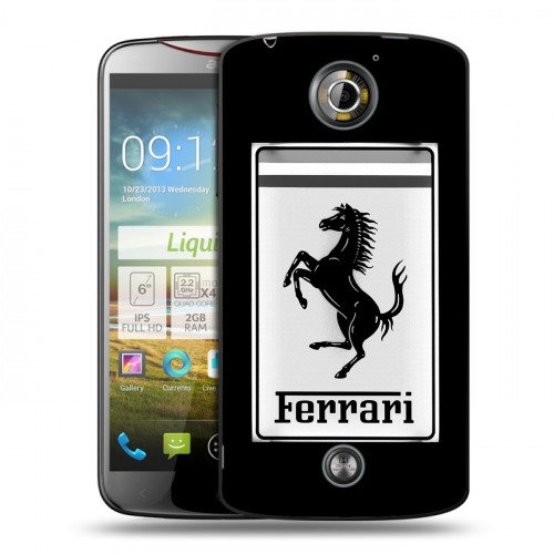 Дизайнерский пластиковый чехол для Acer Liquid S2 Ferrari