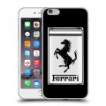 Дизайнерский силиконовый чехол для Iphone 6 Plus/6s Plus Ferrari