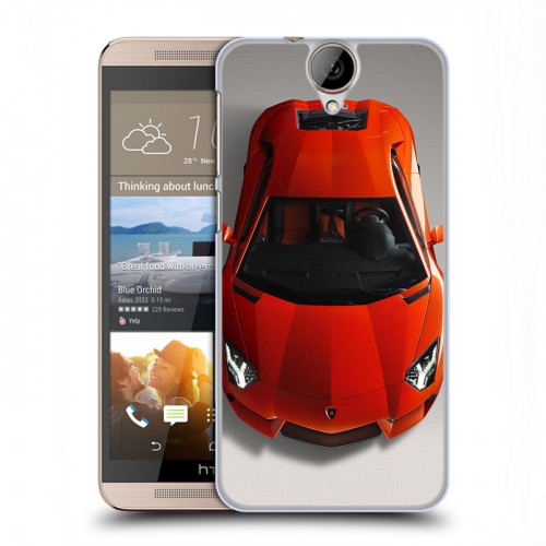 Дизайнерский пластиковый чехол для HTC One E9+ Ferrari