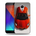 Дизайнерский пластиковый чехол для Meizu MX5 Ferrari