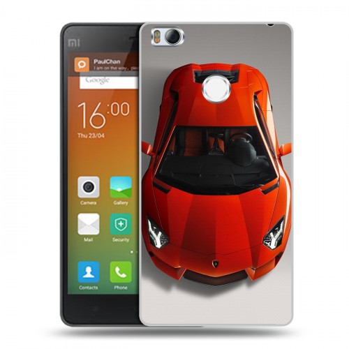 Дизайнерский пластиковый чехол для Xiaomi Mi4S Ferrari