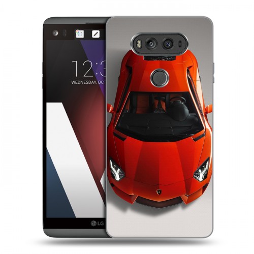 Дизайнерский пластиковый чехол для LG V20 Ferrari