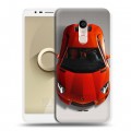 Дизайнерский силиконовый чехол для Alcatel 3C Ferrari