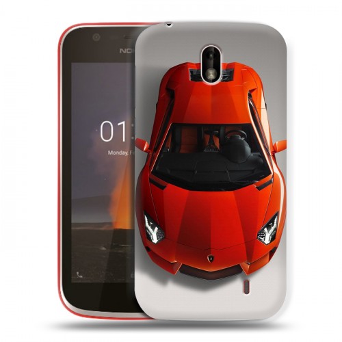 Дизайнерский пластиковый чехол для Nokia 1 Ferrari