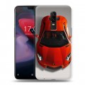 Дизайнерский пластиковый чехол для OnePlus 6 Ferrari