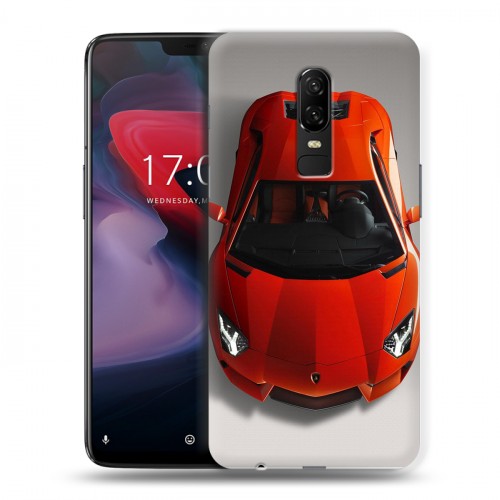 Дизайнерский пластиковый чехол для OnePlus 6 Ferrari