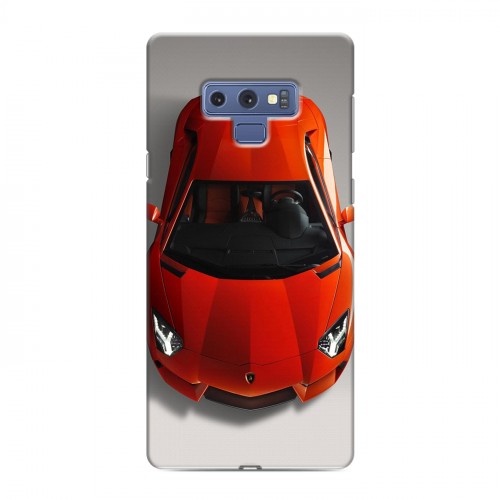 Дизайнерский силиконовый с усиленными углами чехол для Samsung Galaxy Note 9 Ferrari