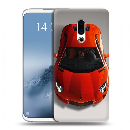 Дизайнерский силиконовый чехол для Meizu 16th Plus Ferrari