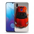 Дизайнерский пластиковый чехол для Vivo V11i Ferrari