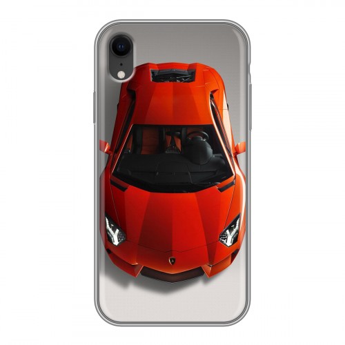 Дизайнерский силиконовый чехол для Iphone Xr Ferrari