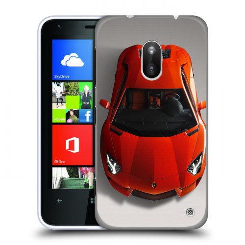 Дизайнерский пластиковый чехол для Nokia Lumia 620 Ferrari