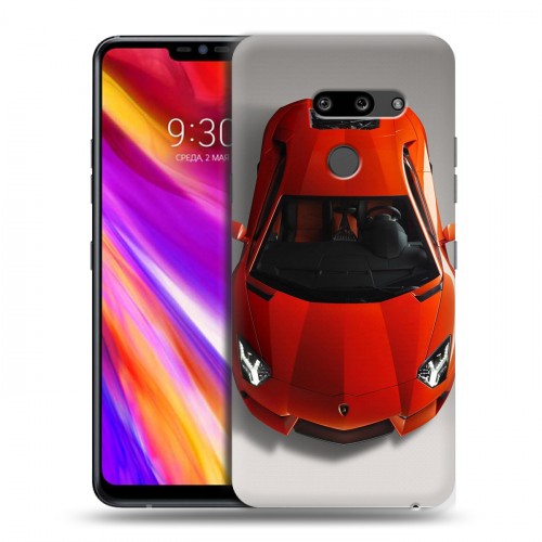 Дизайнерский пластиковый чехол для LG G8 ThinQ Ferrari