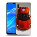 Дизайнерский пластиковый чехол для Huawei Y6 (2019) Ferrari