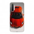 Дизайнерский силиконовый с усиленными углами чехол для Realme XT Ferrari