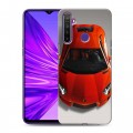 Дизайнерский силиконовый чехол для Realme 5 Ferrari