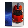 Дизайнерский пластиковый чехол для Realme X2 Pro Ferrari