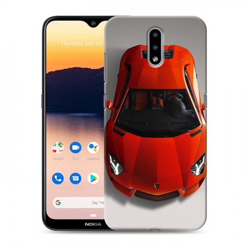 Дизайнерский пластиковый чехол для Nokia 2.3 Ferrari