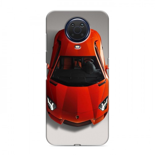 Дизайнерский пластиковый чехол для Nokia G20 Ferrari