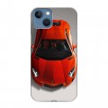 Дизайнерский силиконовый чехол для Iphone 13 Ferrari